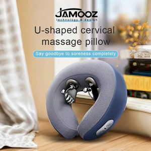 Almohada de Masaje Eléctrica Recargable Portátil Automática en Forma de U con Partículas de Espuma para Soporte Cervical, Venta al por Mayor, Gran Oferta - Product Image 4