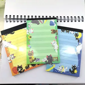 Promoção personalizada impressão do diário fabricante bloco de notas papelaria