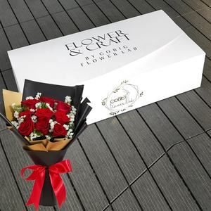 Boîte d'expédition florale en carton ondulé personnalisée avec finition brillante, emballage d'expédition floral en kit plat avec impression intérieure - Product Image 5