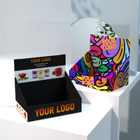 Cajas de Exhibición de Cartón Personalizadas para Bebidas Energéticas, Exhibidores de Cartón para Mostrador de Productos, Cajas de Exhibición de Papel para Tiendas Minoristas