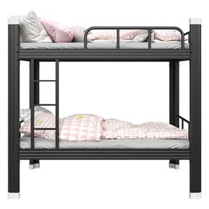 Hot-Selling Modern Full Double Decker Bunk <b>Bed</b> High Quality Storage Metal Frame <b>Space</b> <b>Saving</b> Bedroom School - Product Image 1