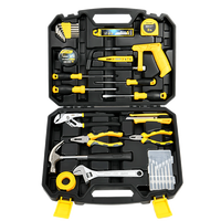 Ensemble d'outils pour la maison Deli DL5964, collection d'outils électriques de 30 pièces, boîte à outils, perceuse électrique complète