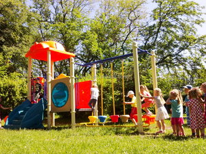 Jeux de parc d'attractions, manèges, toboggan en plastique, aire de jeux pour enfants en plein air, équipement de balançoire pour jardin - Product Image 1