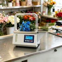Máquina para Atar Flores, para Floristas, de Escritorio, 1.5s, 5-50N, Cinta OPP para Ramos y Coronas, Gran Venta