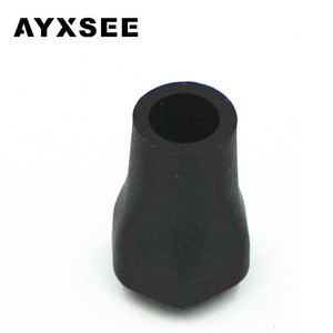 Ayxsee – couvre-pointes pour bâtons de randonnée, en plastique antidérapant hexagonal noir, pour bâtons de marche - Product Image 4