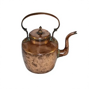 Tetera de cobre de diseño maravilloso, redonda, de tamaño personalizado, para té y café, la más vendida. - Product Image 1