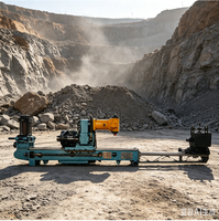Foreuse hydraulique électrique CMD120 / Machine de forage carottier pour l'exploration minière, haute efficacité, profondeur de forage maximale 500 m