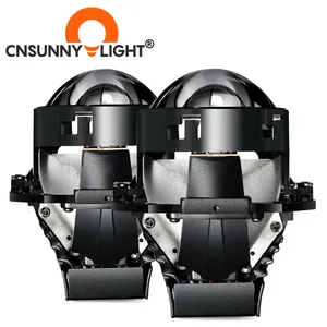 초점 듀얼 LED 프로젝터 렌즈 Lampadas 120 W/pair 자동 조명 시스템 Luces 자동차 LED 헤드 라이트 Led Para 자동 레이저 헤드 라이트