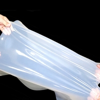 Feuille de caoutchouc silicone transparente haute température 0,5-6 mm, dureté 30-70 Shore, anti-âge, haute élasticité, antidérapante, résistante à l'usure