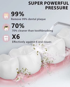 Irrigateur Oral Bon marché Vente en gros Équipement électrique de blanchiment des dents étanche IPX7 Fil <span class=keywords><strong>dentaire</strong></span> de voyage à domicile Fil <span class=keywords><strong>dentaire</strong></span> à eau - Product Image 3