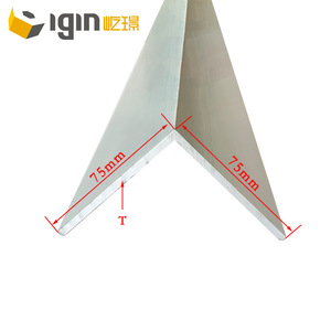 Support d'angle en aluminium Yijing 6063T5 en forme de L pour mur rideau, usage industriel - Product Image 3
