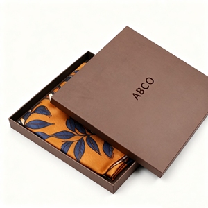 กล่องบรรจุภัณฑ์ผ้าคลุมศีรษะสำหรับผู้หญิง<span class=keywords><strong>มุสลิม</strong></span>แบบพิมพ์ลายตามสั่ง กล่องของขวัญฮิญาบพร้อมโลโก้ส่วนตัว กล่องกระดาษสำหรับอุปกรณ์ฮิญาบ - Product Image 2