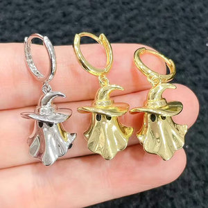 CH-LHE1135 Wholesale DIY Earring Accessories Clear <strong>CZ</strong> Ear Hooks Gold Plated <strong>CZ</strong> Earring Parts <strong>CZ</strong> Earring Making Accessories - Product Image 6