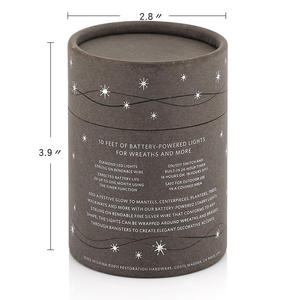 Conception personnalisée Papier Kraft Tube Rond Boîte Cadeau pour L'emballage - Product Image 3