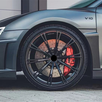 Roues personnalisées de 18, 20, 19 pouces, 5x112, alliage forgé, roues de voiture de tourisme, or foncé, Design Concave pour roues de course Audi