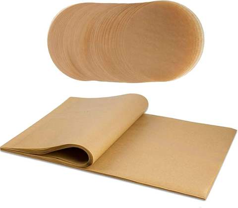 40gsm Unbleached Parchment Kraft Paper Roll Food Grade Greaseproof Paper for Baking & Cooking
