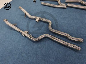 Csz cho Mercedes-Benz cls550 w218 Biturbo M278 4.7t 2012 2018 miễn phí dòng chảy xả downpipe thẳng Ống - Product Image 5