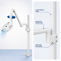 Ensemble d'éclairage LED blanchissant Premium M-87 à sept LED pour installation sur fauteuil dentaire et projets buccaux professionnels