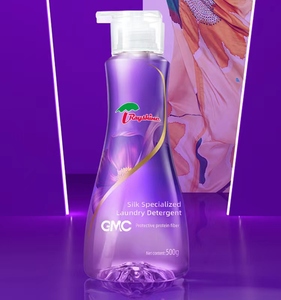 Détergent à <span class=keywords><strong>lessive</strong></span> liquide spécialisé Rayshine Eco-friendly GMC Silk avec parfum floral pour l'entretien des vêtements, flacon pompe en plastique de 500 g - Product Image 6
