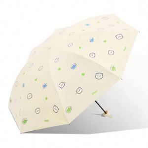 Sombrilla Plegable Automática Compacta y Portátil con Logotipo Personalizado de Paraguay, Diseñada por un Diseñador de Moda Personal, Resistente al Viento y a la Lluvia 3 - Product Image 4