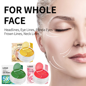 Masque pour les yeux hydratant et raffermissant au collagène et or 24K, 84g, 60 patchs, personnalisé pour la fabrication sous contrat de marque - Product Image 1