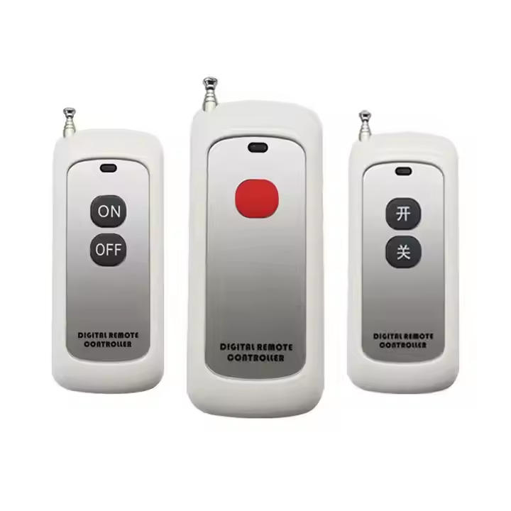 <strong>433</strong> MHz <strong>RF</strong> <strong>Remote</strong> Control with <strong>Learning</strong> <strong>Code</strong> EV1527 Gate Garage Door Controller Alarm Wifi Module Receiver Key Type