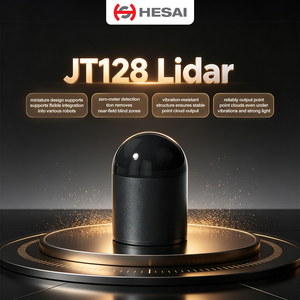 เซ็นเซอร์ LiDAR 3 มิติ รุ่น Hesai JT128 ขนาดเล็ก 128 ช่องสัญญาณ 360x189 องศา  แบบ Hyper-Hemispherical FOV เครื่องสแกนเลเซอร์ขนาดกะทัดรัดสำหรับหุ่นยนต์อุตสาหกรรม AGV - Product Image 2