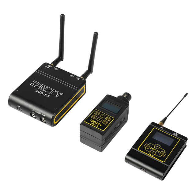 Deity HD-TX Connect Interview Kit 2.4G Wireless Audio System for Professional Video Microphone Mic Kit Headphone Jack