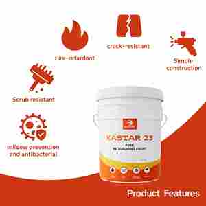 Kastar 23 một lớp sơn chống cháy Vô Cơ Lớp phủ chất lỏng cho ứng dụng bàn chải - Product Image 2