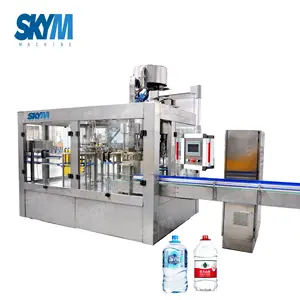 Automatic 3-5L water bottling machine complete production line big bottle filling machine