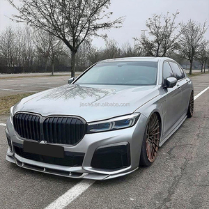 Becquet de pare-chocs avant en fibre de carbone/FRP pour <span class=keywords><strong>BMW</strong></span> Série 7 G11 G12 730 740 <span class=keywords><strong>750</strong></span> 760 M-Tech Sport <span class=keywords><strong>2019</strong></span>-2022 Sedan 4 portes - Product Image 4