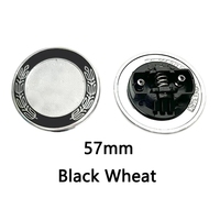 44mm 57mm pour calandre avant de voiture, logo, emblème, badge, compatible avec Mercedes Benz Classe C/E/S W124 W202 W203 W208 W210 W212 W213