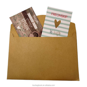 RTS, розничная доставка, почтовый конверт, Твердый коричневый Крац, бумажная ручка, карандаш, документы, упаковочные конверты с пуговицами и веревочкой - Product Image 1