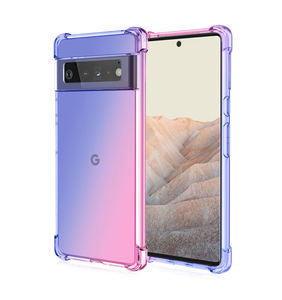 Casing HP Google Pixel 6 Warna Gradasi TPU, Aksesoris Ponsel untuk Google Pixel 6 Pro - Product Image 1