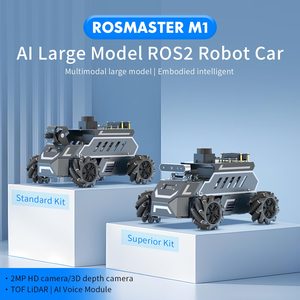 Chipboard yahboom rosmaster <span class=keywords><strong>M1</strong></span> Ai หุ่นยนต์ Ros2อัจฉริยะแบบฝังตัวขนาดใหญ่พร้อม X5 - Product Image 2