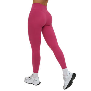 Leggings Deportivos Disko Sport de Cintura Alta, Ajustados y Sin Costuras, para Yoga, Running y Fitness ECK5087 - Product Image 4