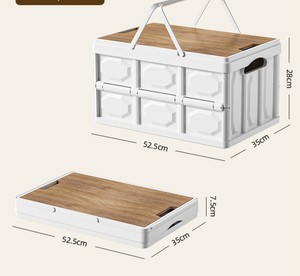 Caja de Almacenamiento Portátil Multifuncional de Gran Capacidad, Caja Organizadora para Viajes, Campamentos y Negocios - Product Image 5