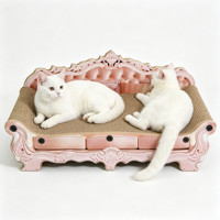 Canapé anti-dérapant et anti-griffures pour chat, résistant à l'usure, sans perte de fibres, griffoir pour chat, en carton ondulé, chaise longue pour chat, lit pour chat