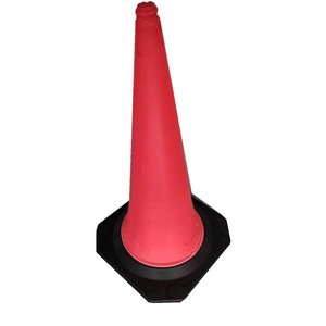 Hồng Kiều chất lượng tốt 1m 100cm chiều cao PE an toàn giao thông nón nhựa kiểm soát giao thông cảnh báo nón đường nón - Product Image 1