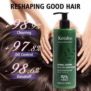 Joynna Oleum Leaf Nature Amber Control Hairgrow Beauty 16,9 floz Exfoliante Hidratante marroquí Acondicionador de cabello profundo - Product Image 3