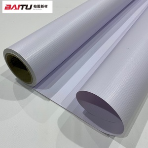 Bannière publicitaire ENOVATIONS <span class=keywords><strong>Flex</strong></span> 280G, finition brillante, film PVC imperméable, publicité extérieure, œillets blancs, support au sol, 13oz UV - Product Image 5