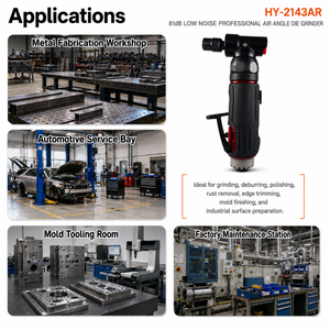 สวิตช์ก้านจับเครื่องเจียรลมแบบเงียบ HY-2143AR พร้อมคันโยกนิรภัย หัวจับขนาด 6 มม. แบบไม่ต้องใช้เครื่องมือ - Product Image 5