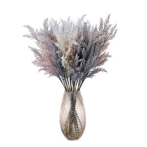 Bouquet de fleurs séchées CallaFloral, herbe de la pampa artificielle, décoration intérieure, couleur naturelle, 180g/m, sac réutilisable écologique - Product Image 5