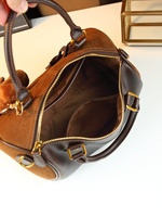 Sac à bandoulière de luxe vintage en cuir véritable pour femme avec fermeture éclair, poignée supérieure et bandoulière amovible – Sac à main de créateur