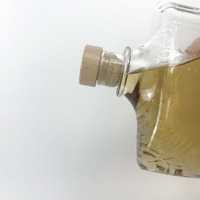 Bouteille en verre carrée, large en haut et étroite en bas, 750 ml, bouteille à whisky