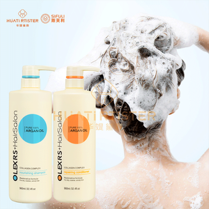 RTS Huati Sifuli OLEXRSLuxury Organic Argan Oil Keratin Augae Sulfate Free Moistrure Hair Shampoo - Product Image 1