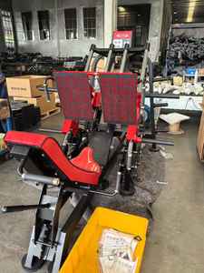 <span class=keywords><strong>Presse</strong></span> à jambes super professionnelle à charge de plaques pour entraînement musculaire complet des cuisses, système double 45 - Product Image 5