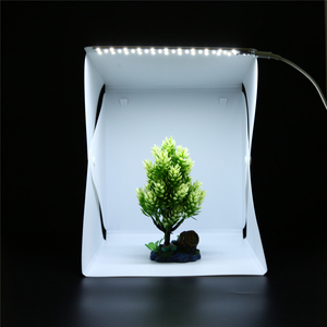 Accessoires de <span class=keywords><strong>studio</strong></span> photo de haute qualité Portable Mini <span class=keywords><strong>pliant</strong></span> la boîte à lumière avec <span class=keywords><strong>fond</strong></span> blanc de lumière LED - Product Image 5