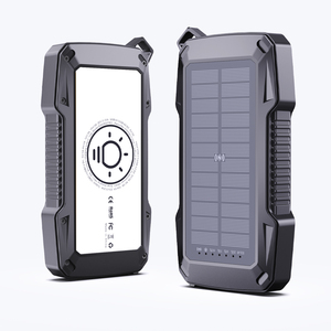 Offres de batteries externes : Batterie externe <span class=keywords><strong>solaire</strong></span> portable 65W à charge rapide 50000mAh avec charge sans fil 15W et système d'alerte de sécurité - Product Image 1
