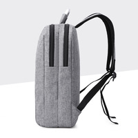 Sac à dos d'ordinateur portable unisexe personnalisable avec logo, style professionnel, multifonctionnel, pour étudiants, avec poignée en métal rigide
